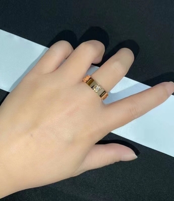 보석 18k 금 약혼 반지 카티어 사랑에게 반지 고급 금을 만들어주도록 전문적인 보석