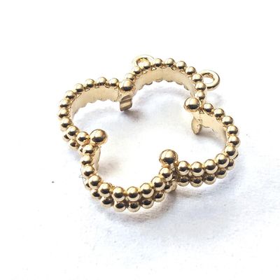 반 클리프 & 아르펠스 18k 금 빈티지 말라키트 Pendant 설치 보석